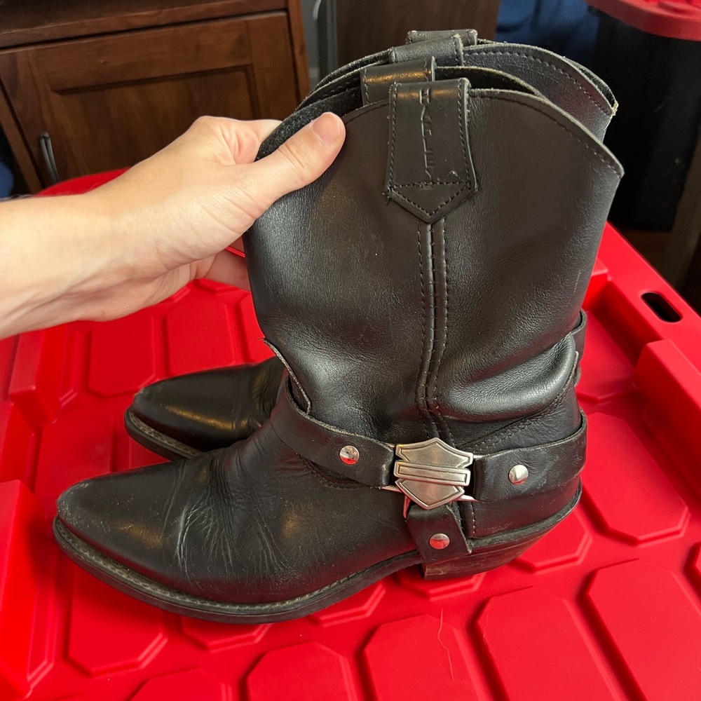 Harley Davidson Motorcycle Boots Womens 8.5